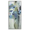 Stupell Industries Beige & Blue Abstraction Framed Giclee, design by Lisa Ridgers
